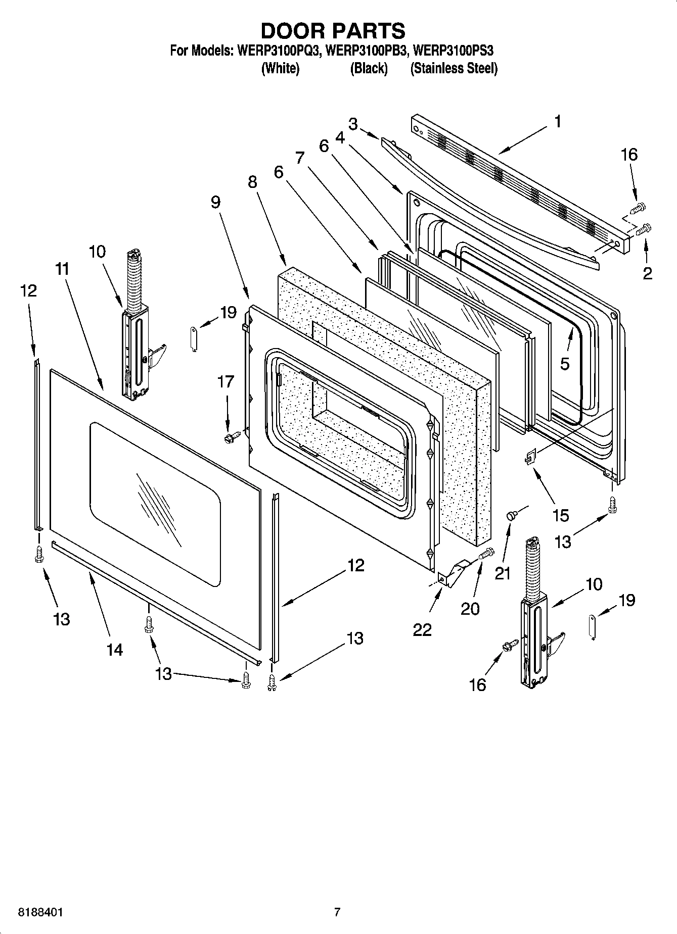 05 - DOOR PARTS, OPTIONAL PARTS