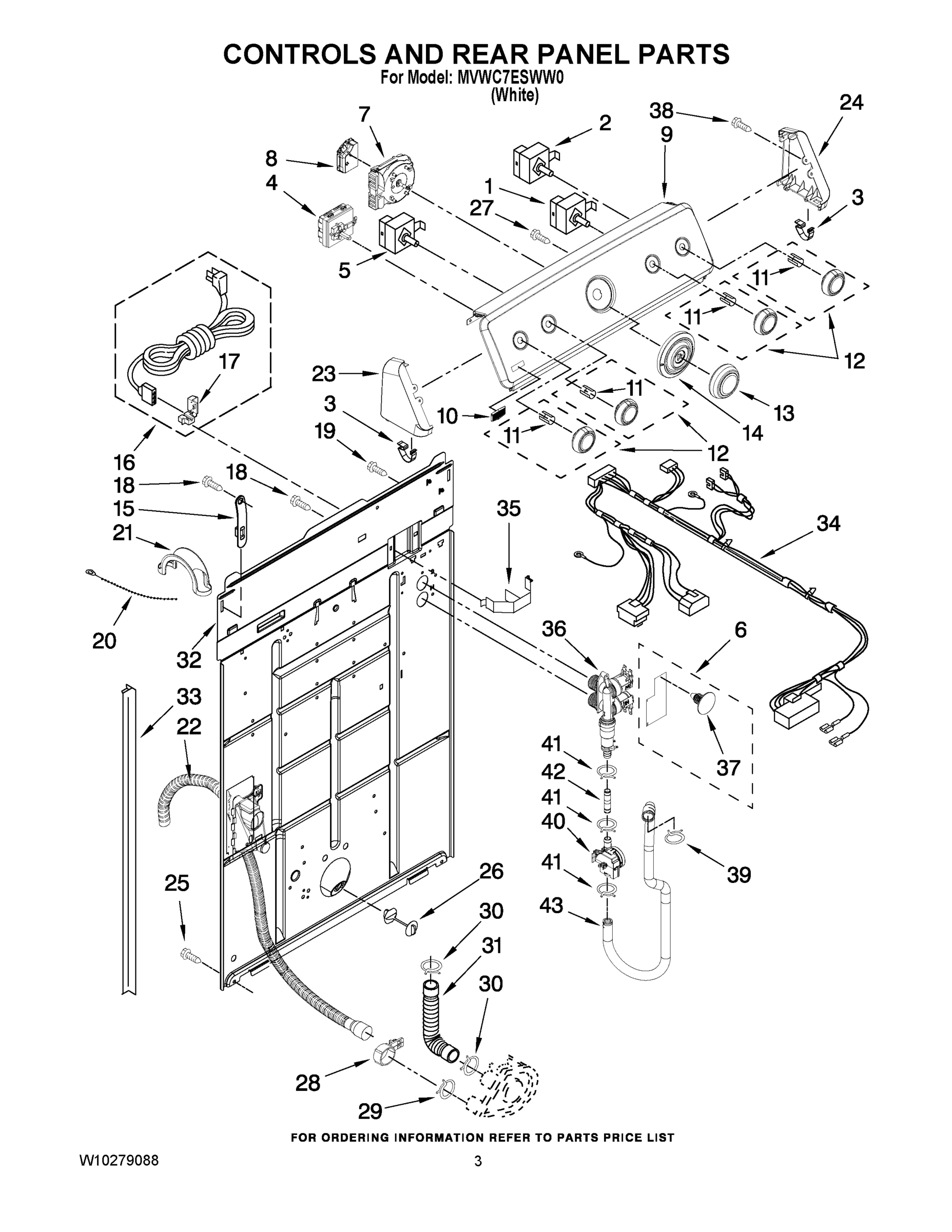 02 - CONTROLS AND REAR PANEL PARTS