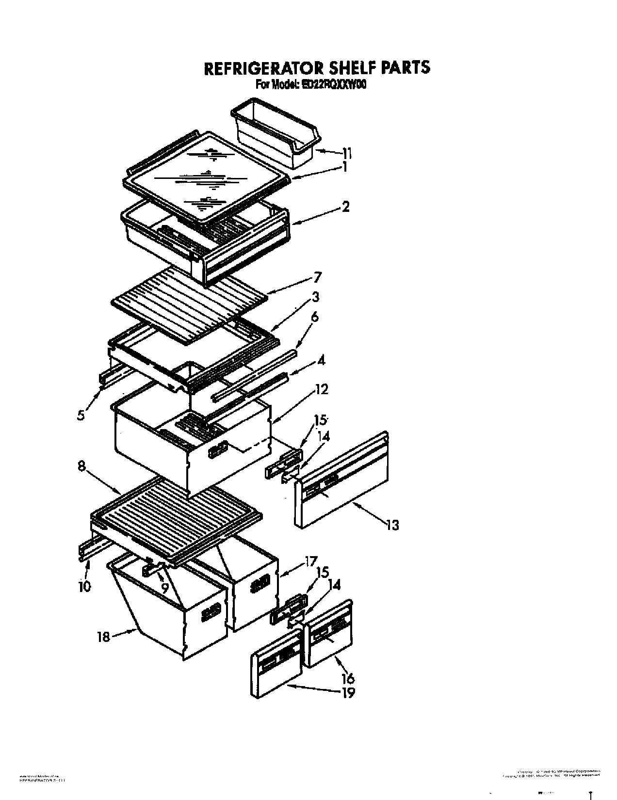 04 - REFRIGERATOR SHELF
