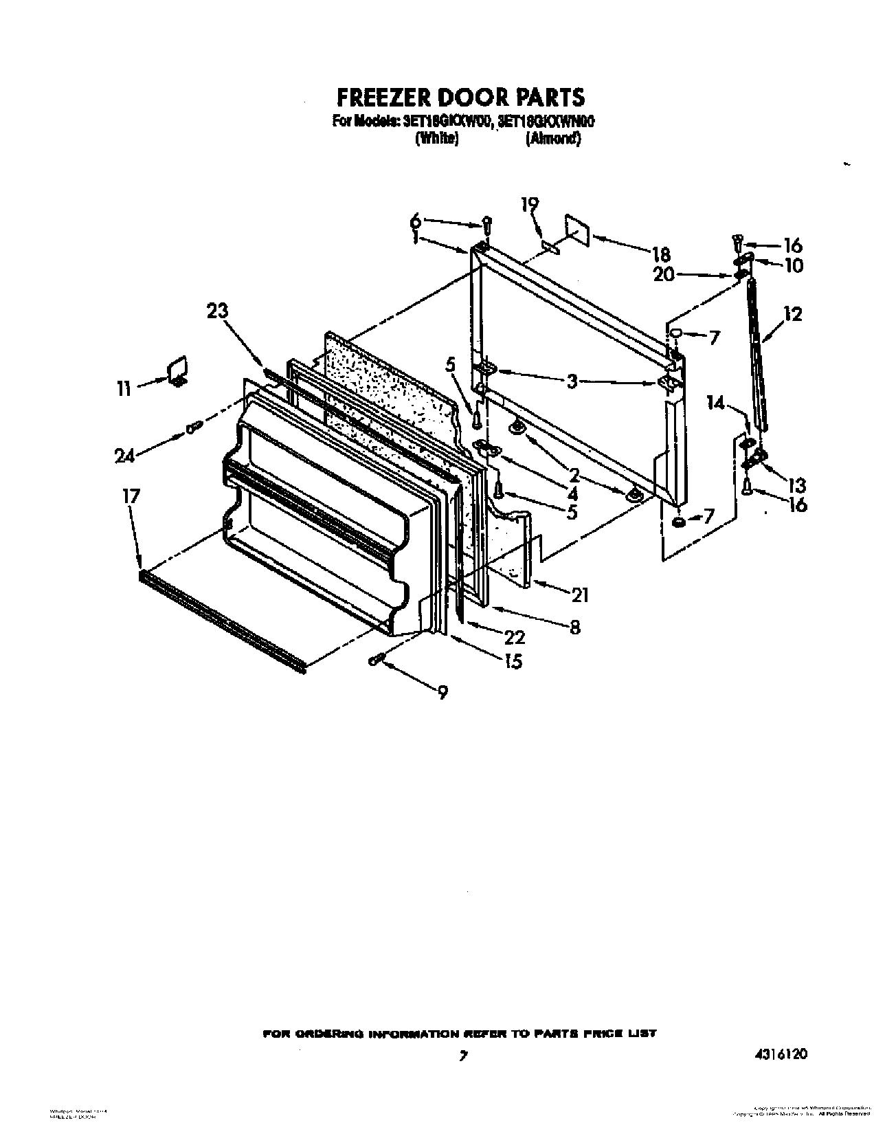 06 - FREEZER DOOR
