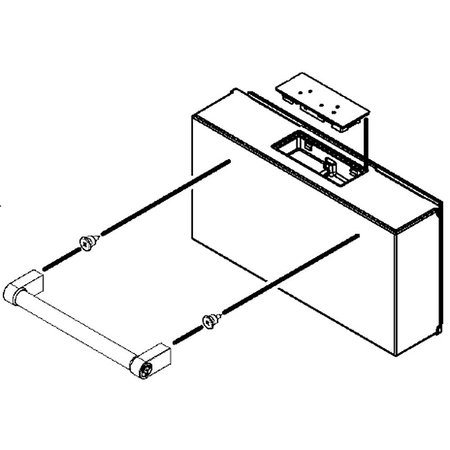 W10811115 Whirlpool Refrigerator Cover