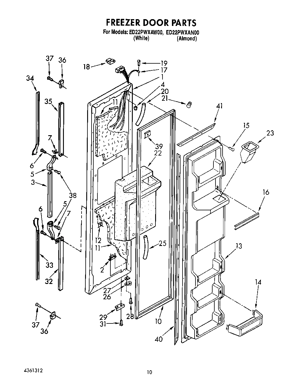 08 - FREEZER DOOR