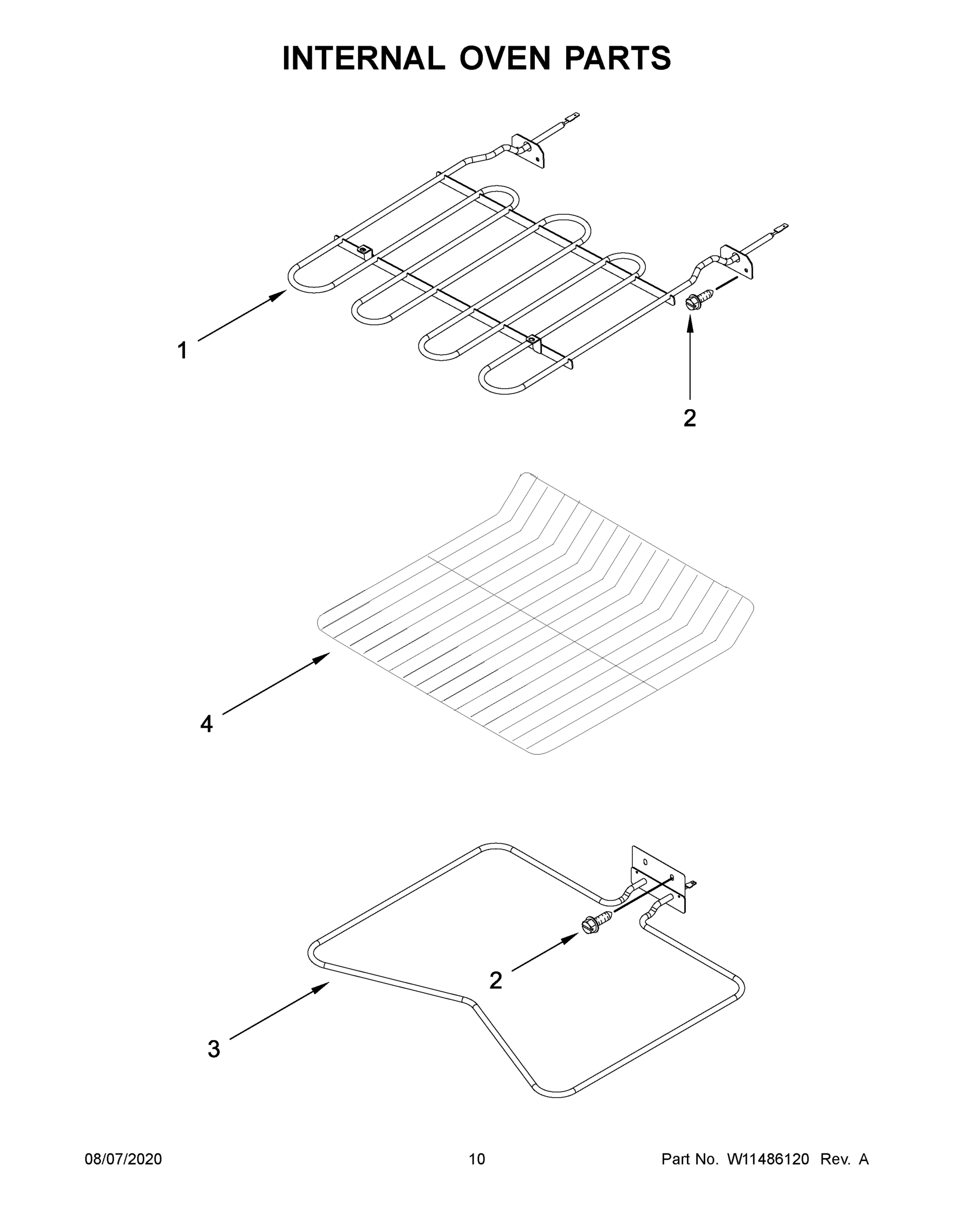06 - INTERNAL OVEN PARTS