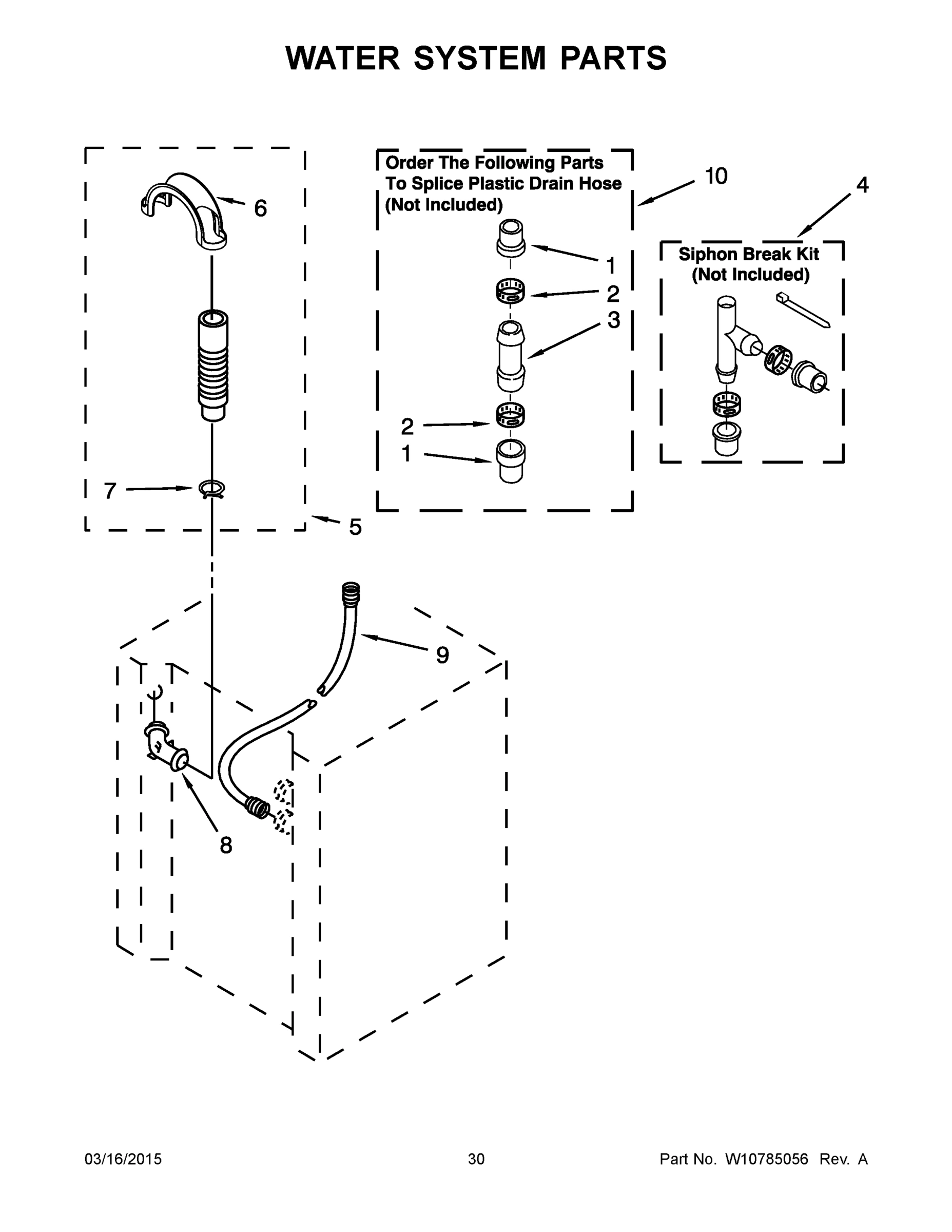 16 - WATER SYSTEM PARTS