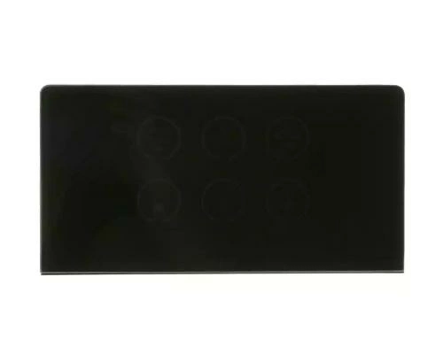WR55X23461 GE Refrigerator Black Glass Touch