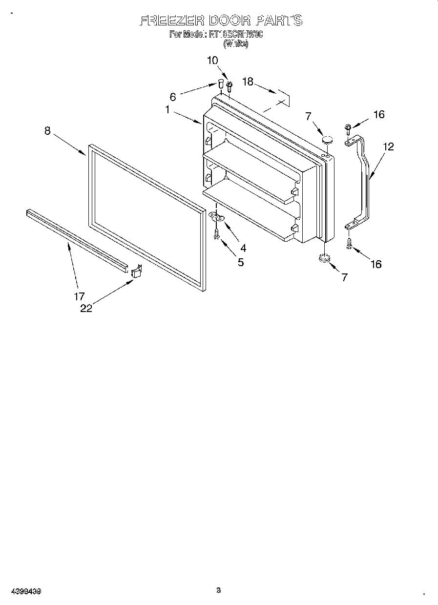 02 - FREEZER DOOR