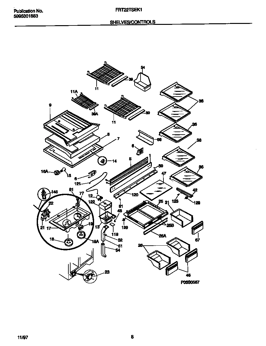 05 - SHELVES/CONTROLS