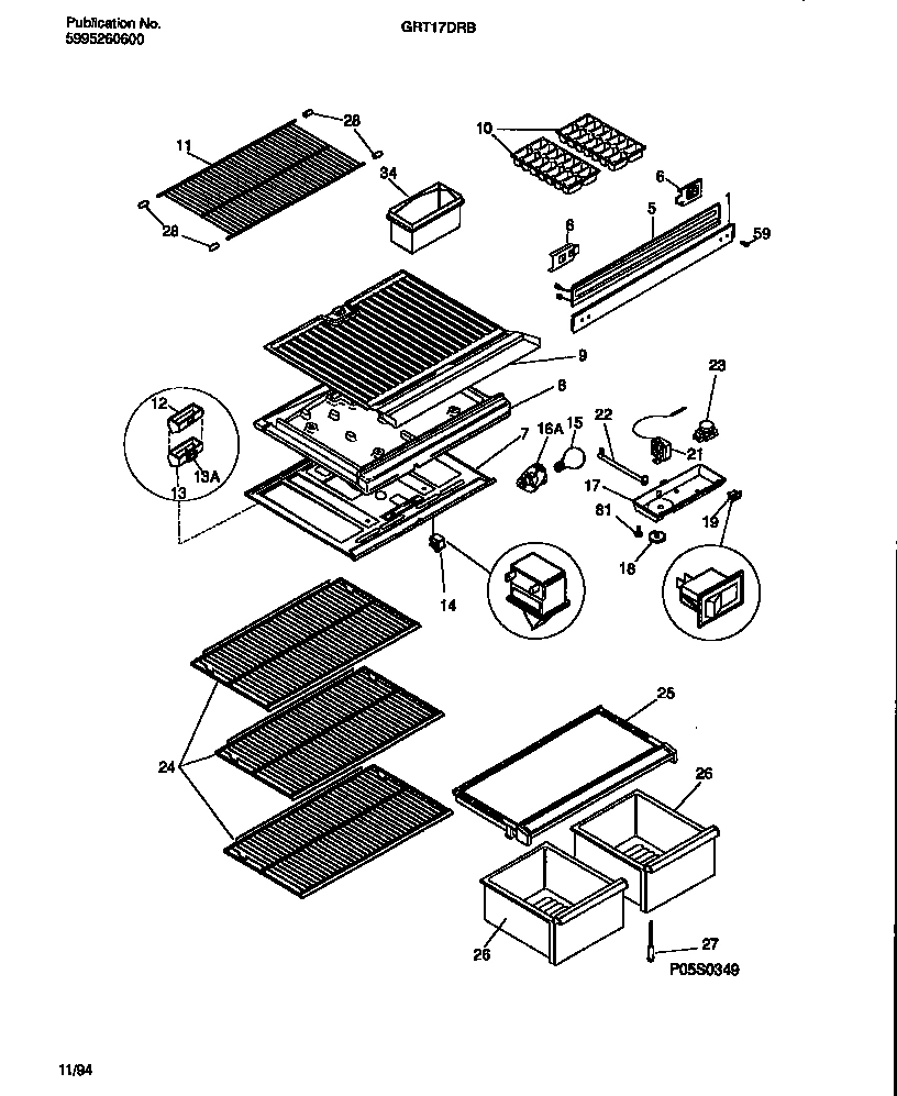 04 - SHELVES, CONTROLS, DIVIDER, MULLION