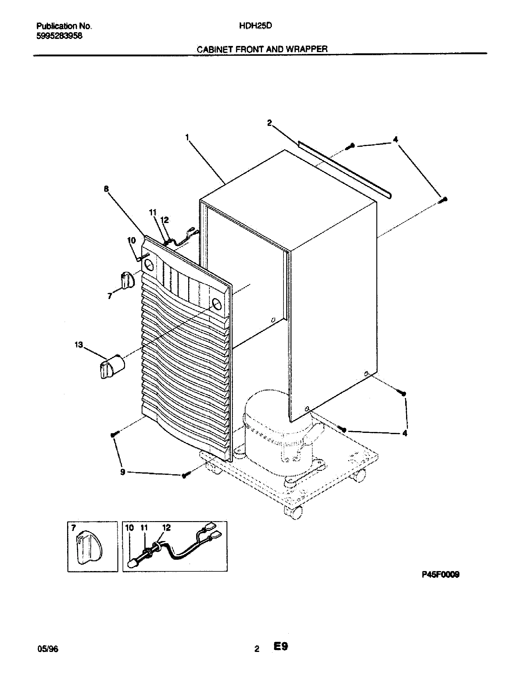 03 - CABINET FRONT AND WRAPPER