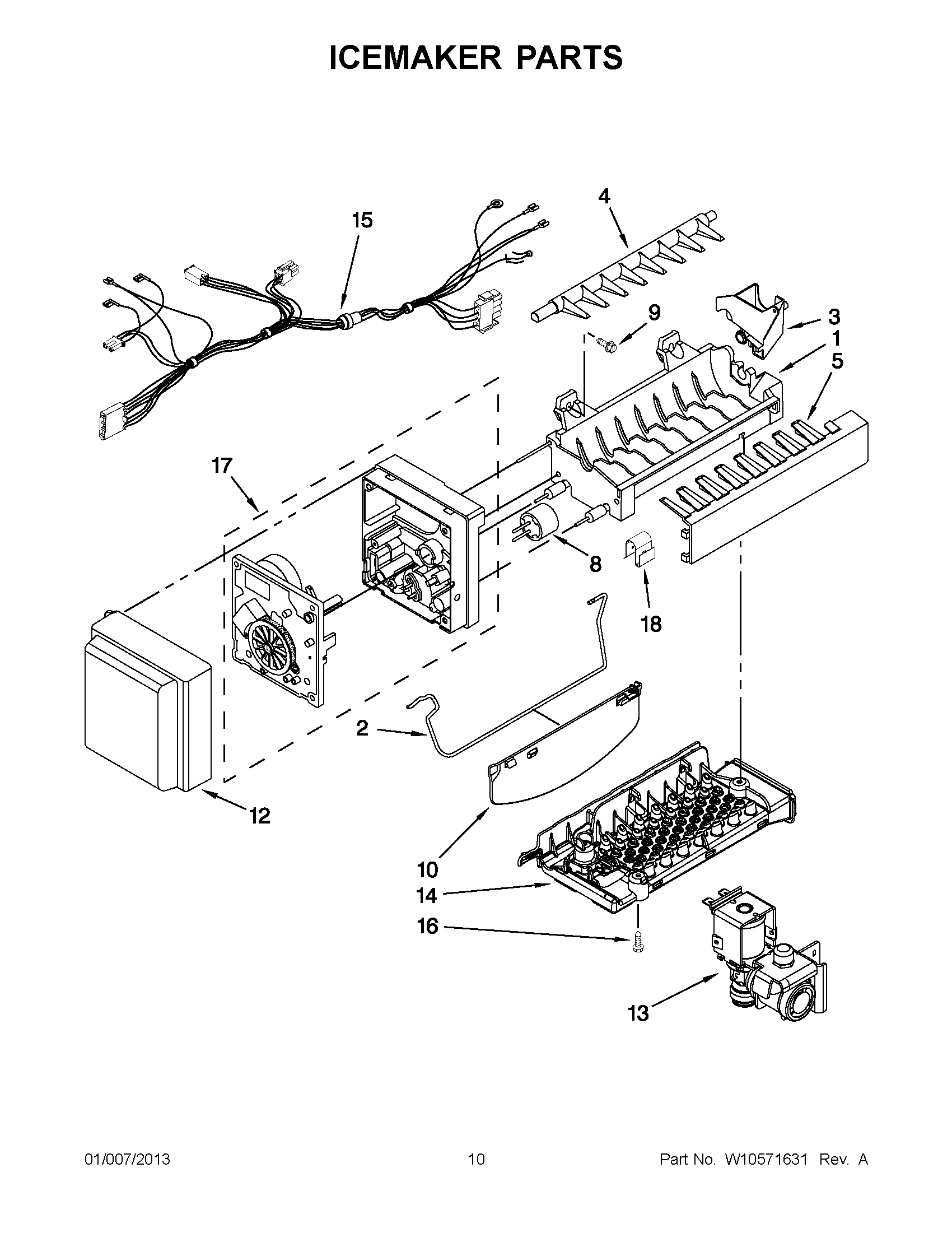05 - ICEMAKER PARTS