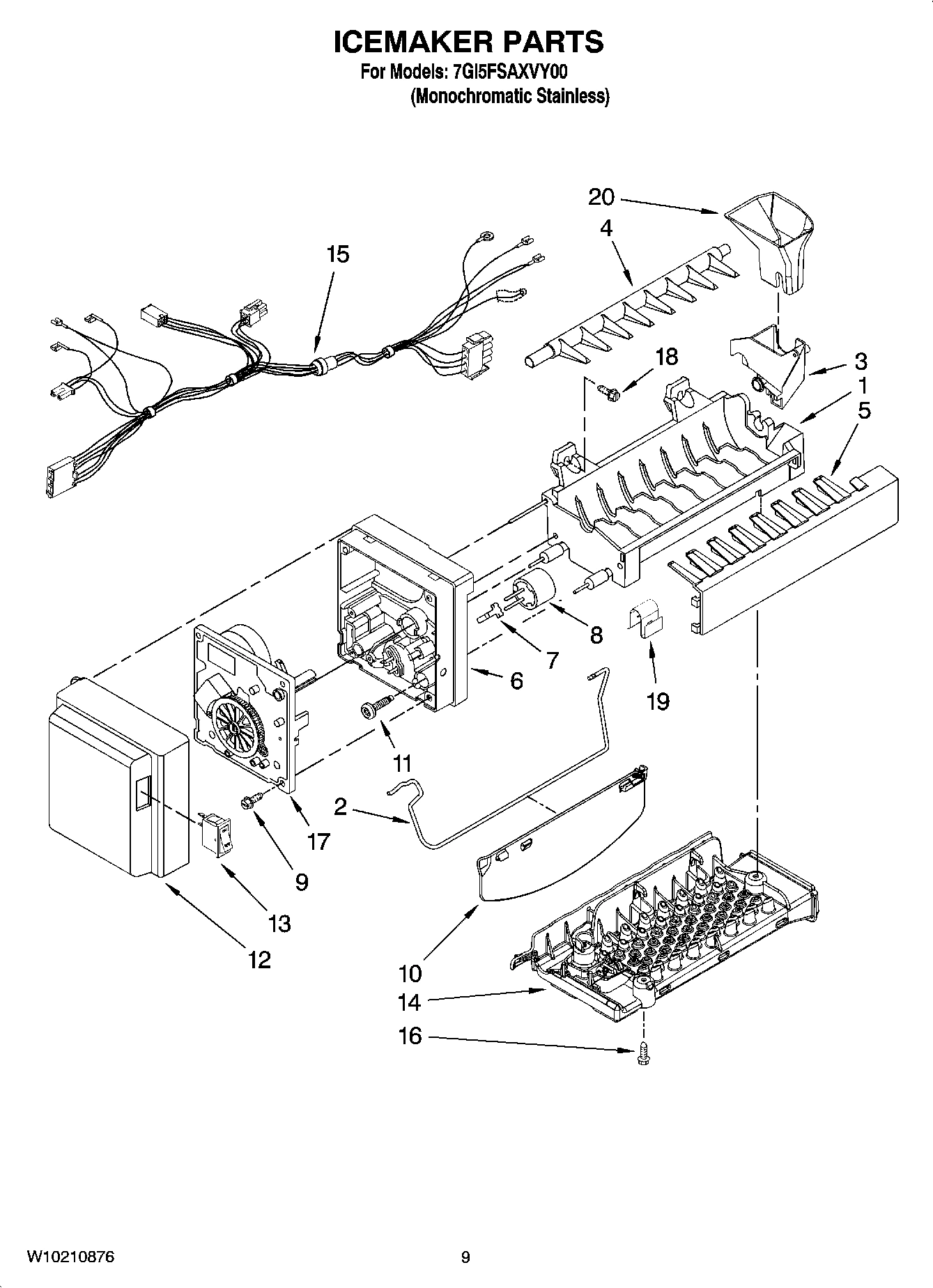 05 - ICEMAKER PARTS