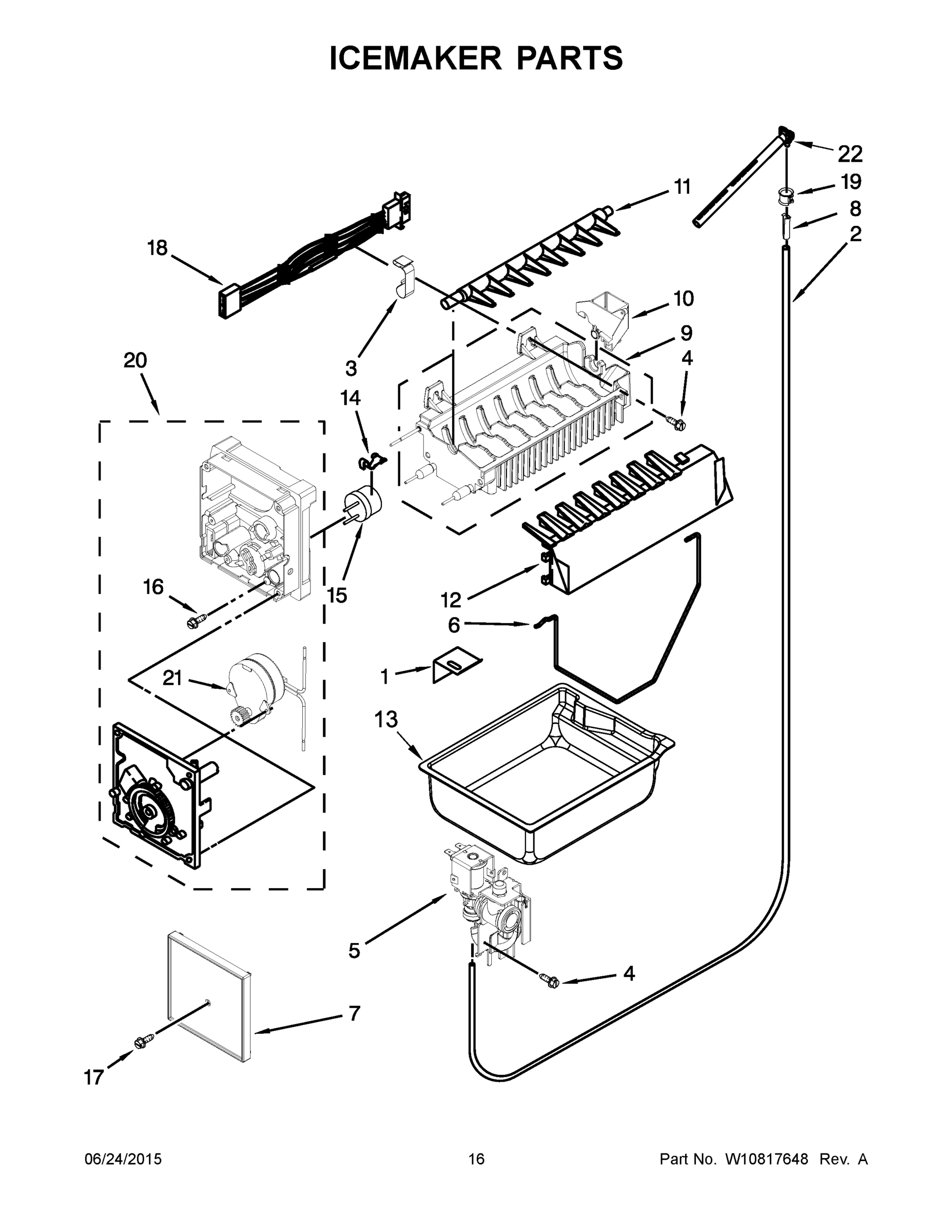 09 - ICEMAKER PARTS