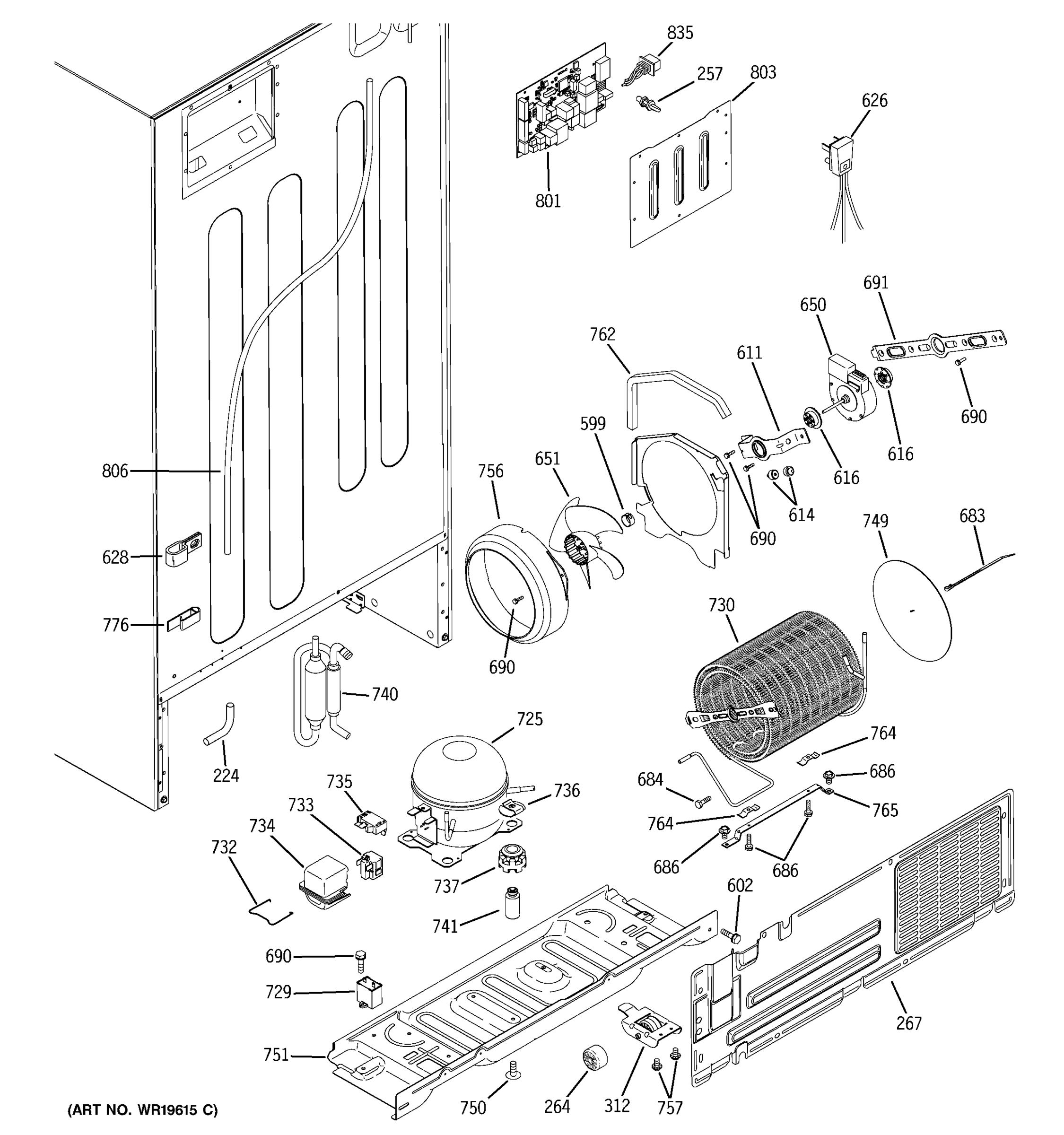 SEALED SYSTEM & MOTHER BOARD