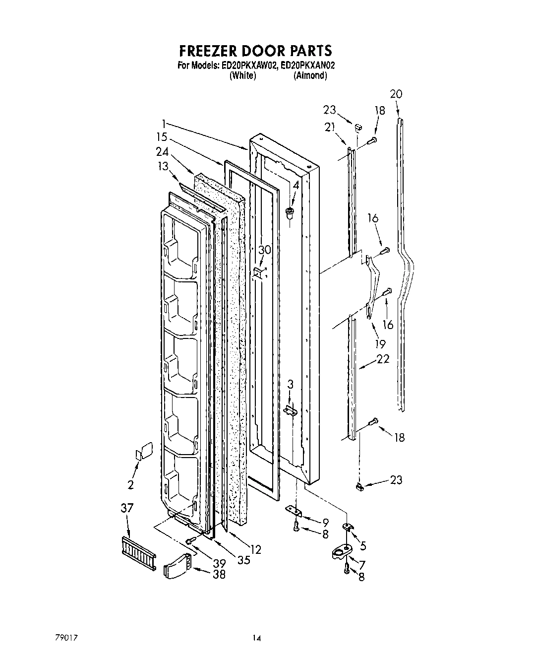 08 - FREEZER DOOR