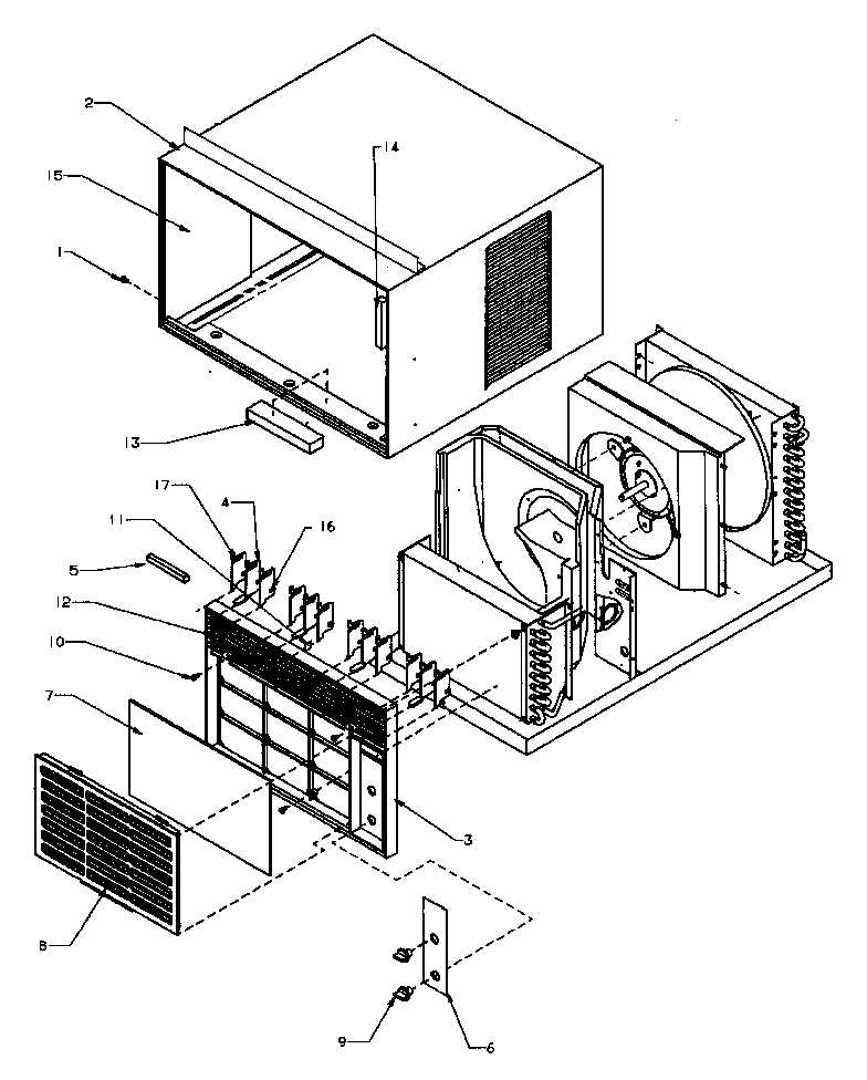 05 - OUTER CASE & FRONT ASSY