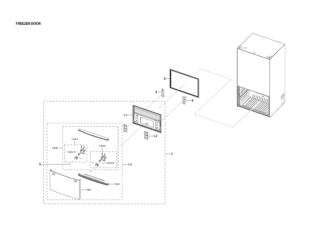 FREEZER DOOR PARTS