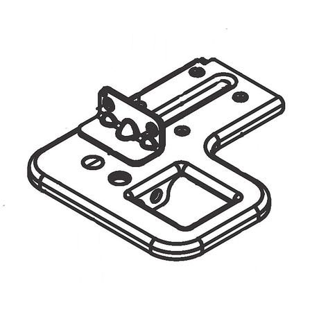5304519109 Frigidaire Refrigerator Bracket