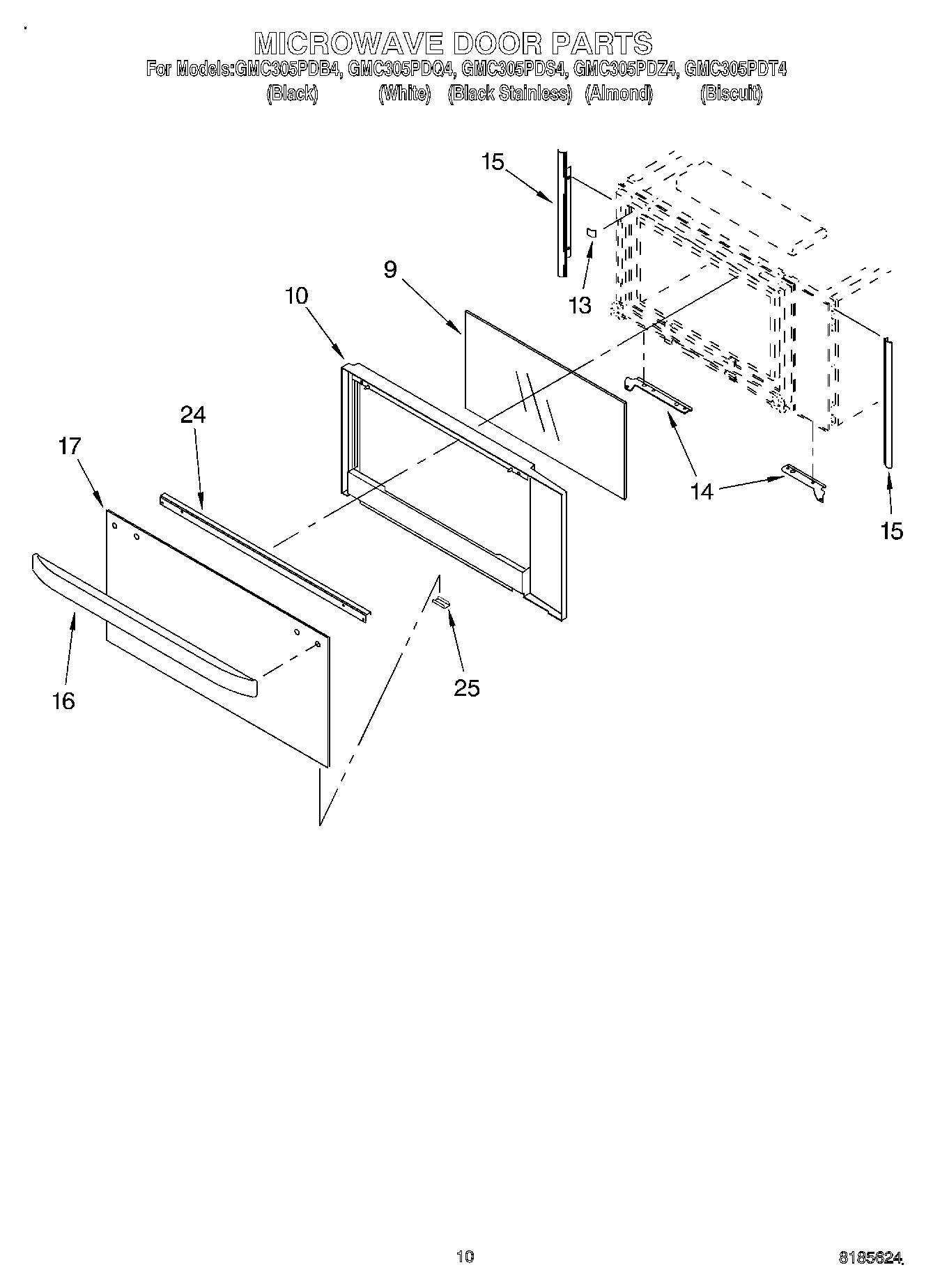 08 - MICROWAVE DOOR