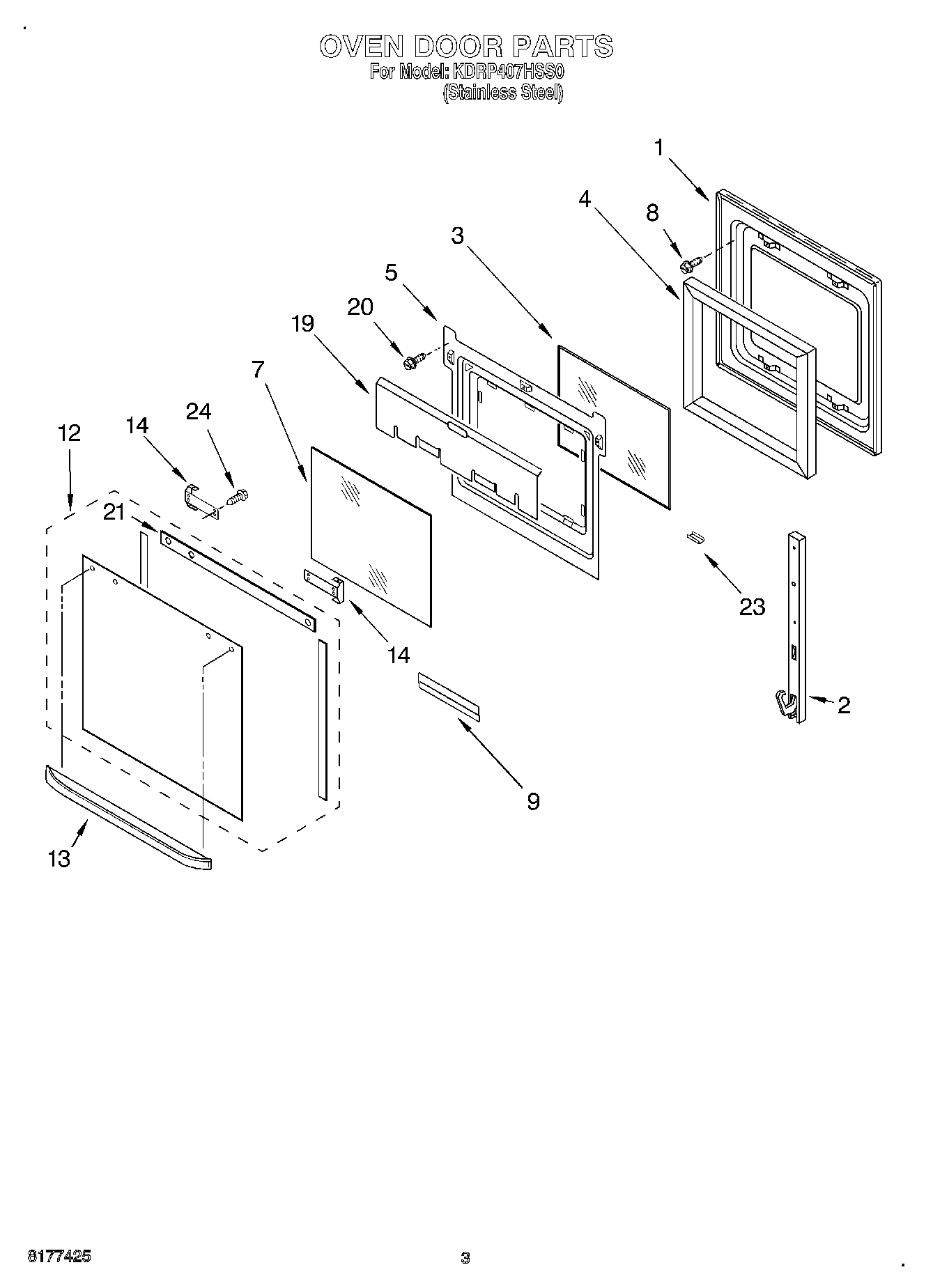 02 - OVEN DOOR