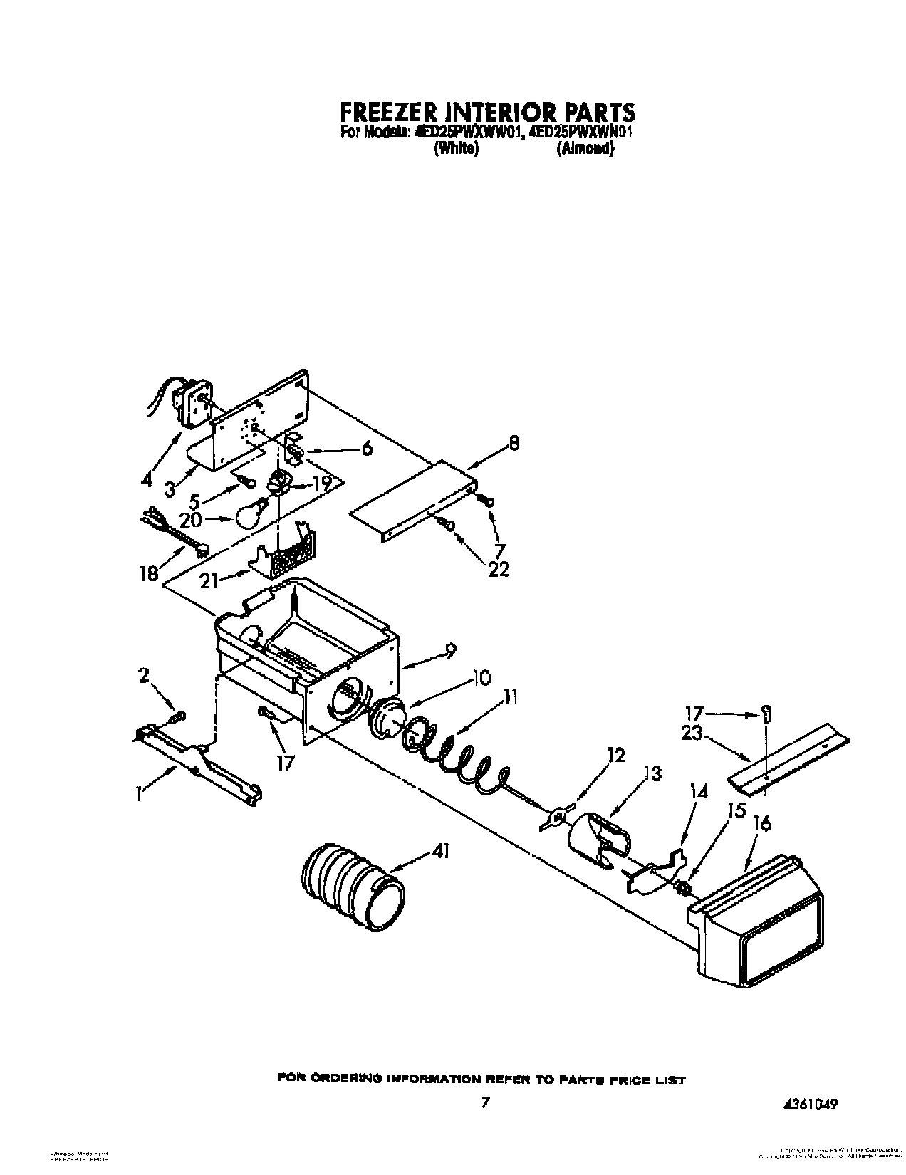 06 - FREEZER INTERIOR