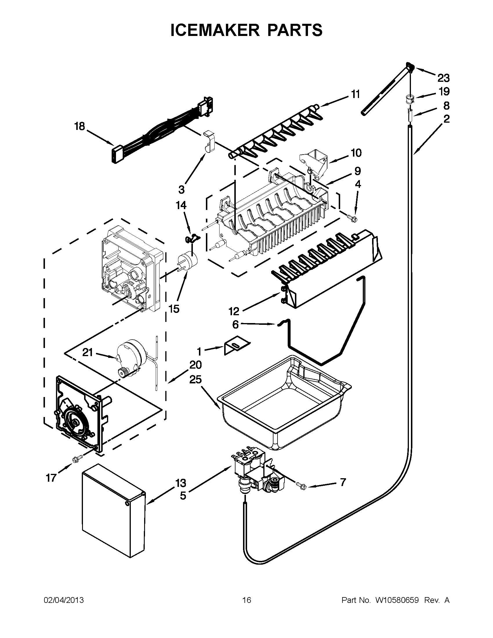 08 - ICEMAKER PARTS