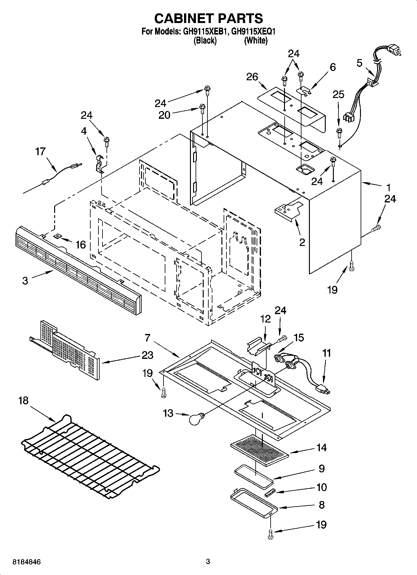 03 - CABINET PARTS