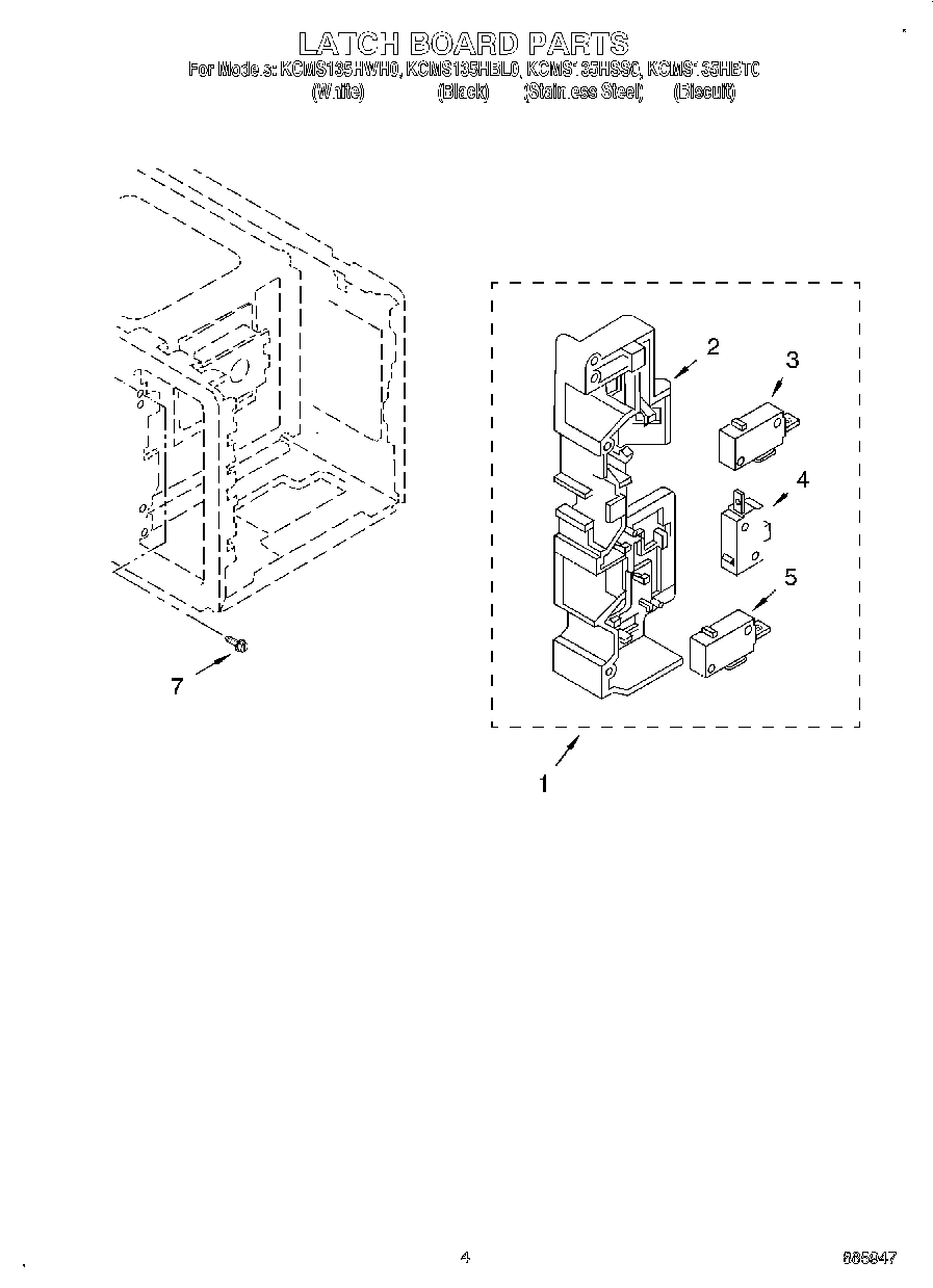 04 - LATCH BOARD