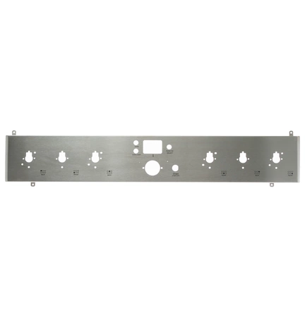 WB36X39793 GE 36" Stainless Control Panel