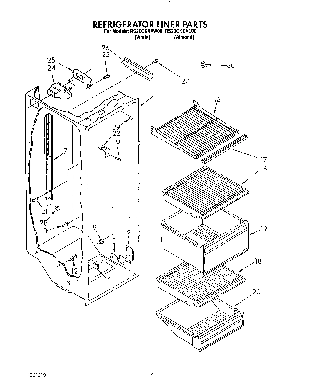 03 - REFRIGERATOR LINER