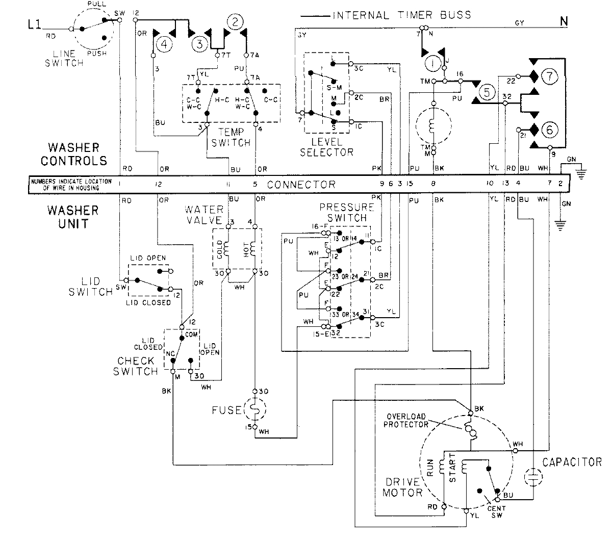 18 - WIRING INFORMATION-WASHER