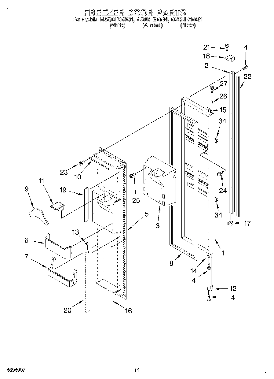 07 - FREEZER DOOR