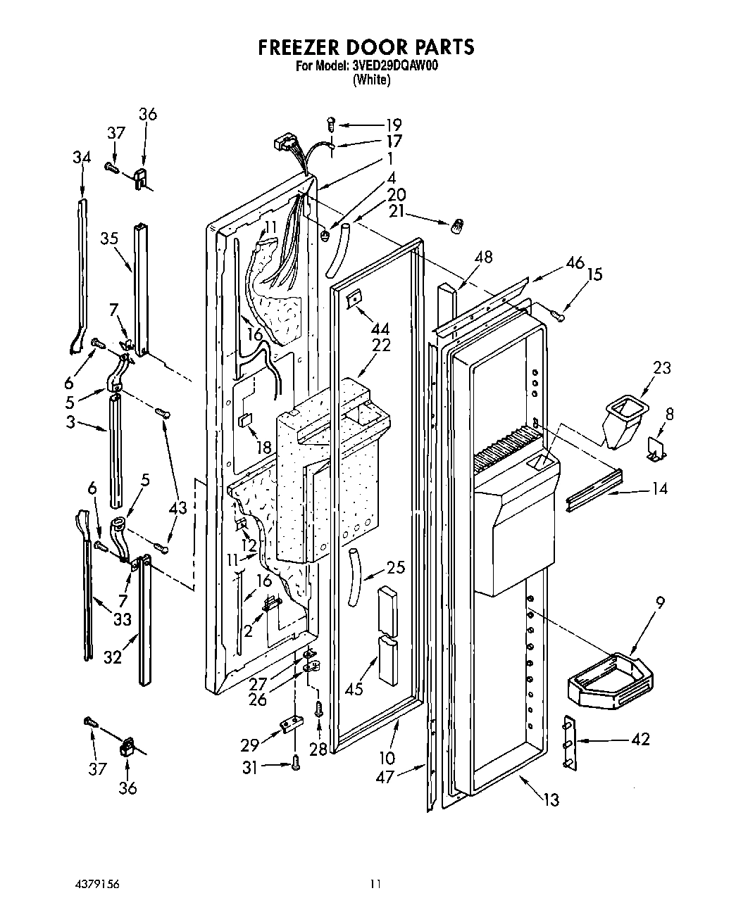 07 - FREEZER DOOR