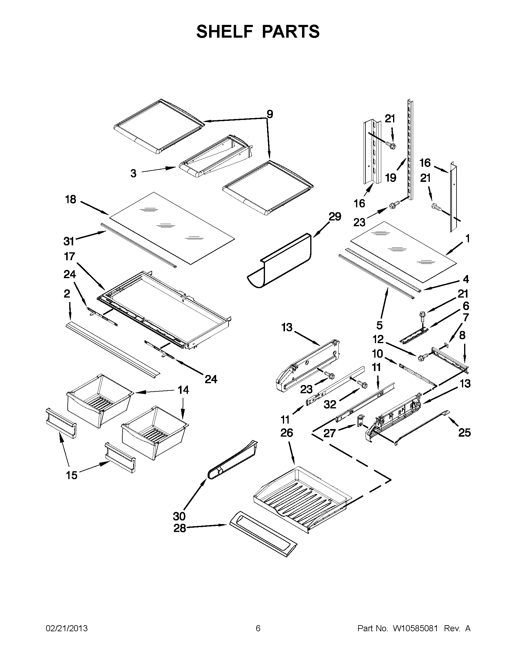03 - SHELF PARTS