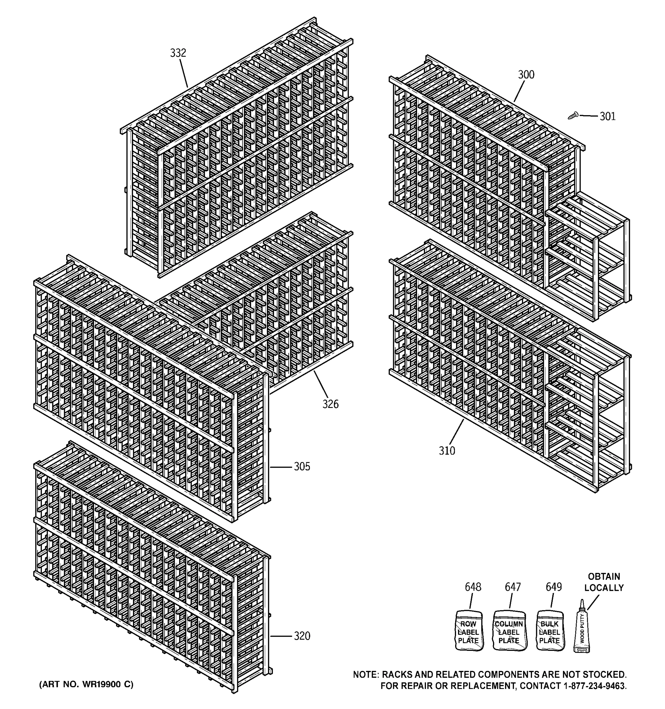 SHELVES & DRAWER