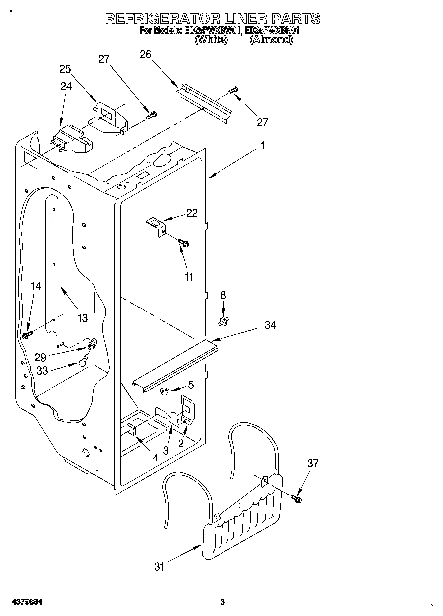 02 - REFRIGERATOR LINER