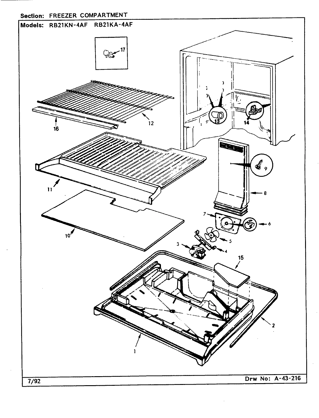 02 - FREEZER COMPARTMENT