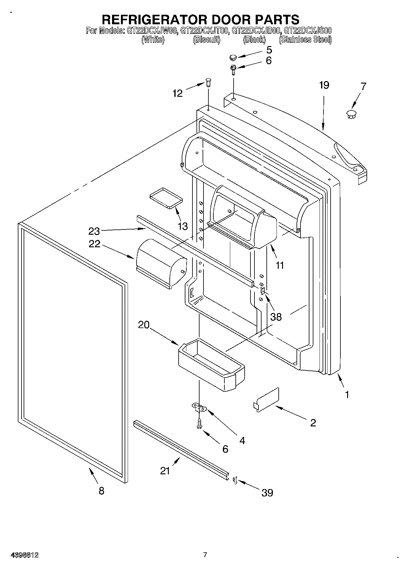 04 - REFRIGERATOR DOOR