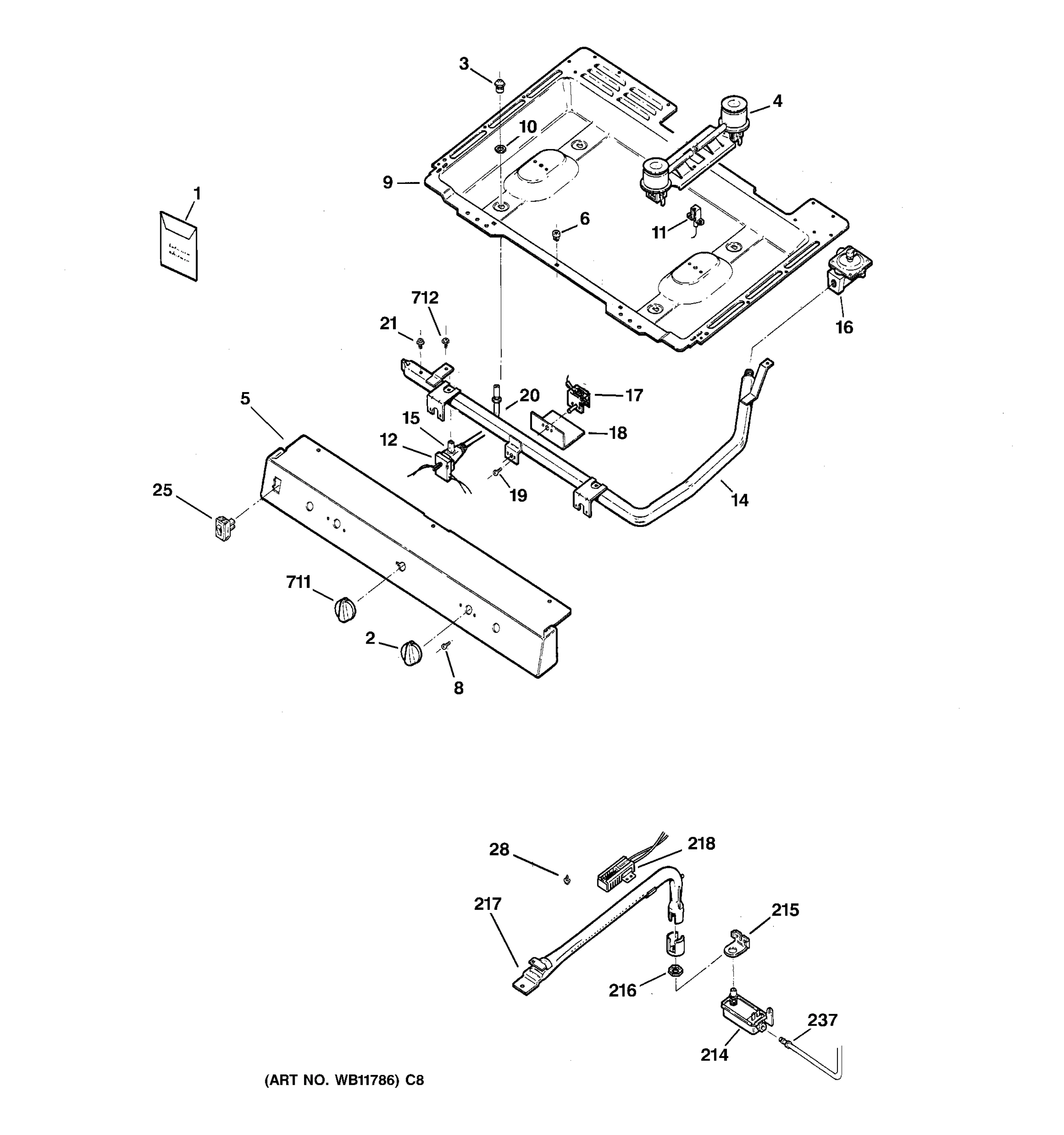 GAS & BURNER PARTS