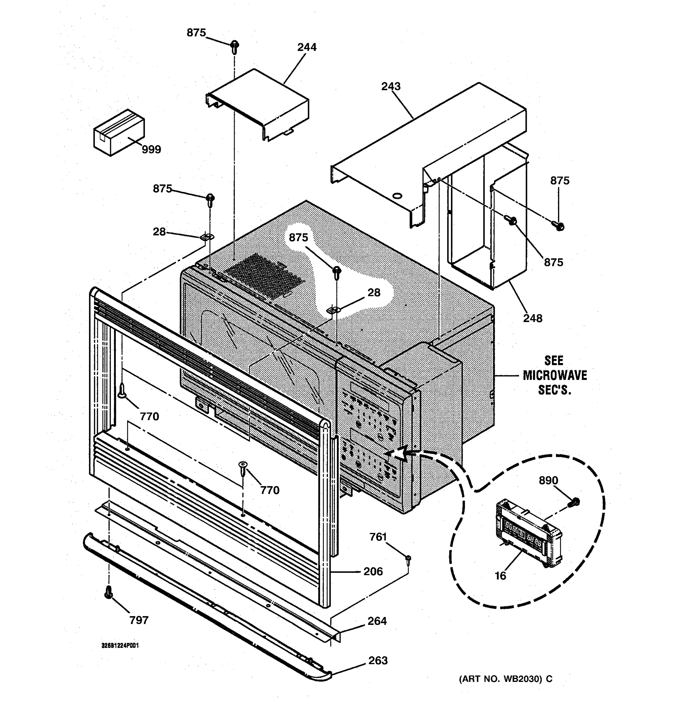 MICROWAVE INCLOSURE