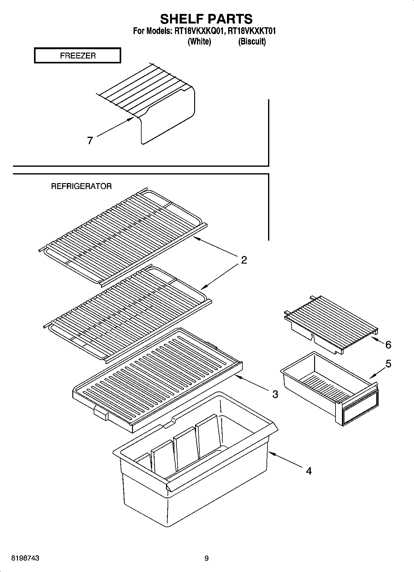 05 - SHELF PARTS, LITERATURE AND OPTIONAL PARTS