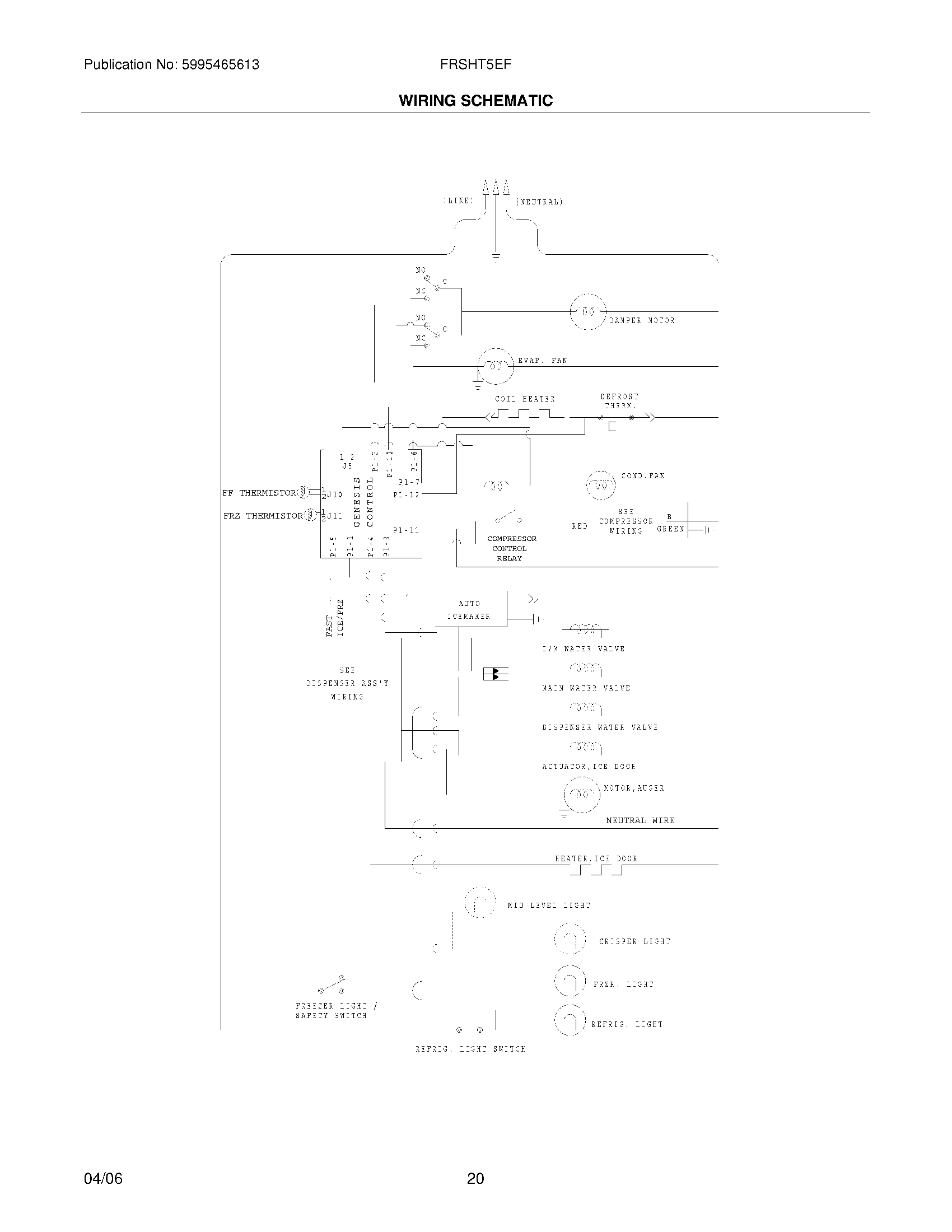 20 - WIRING SCHEMATIC