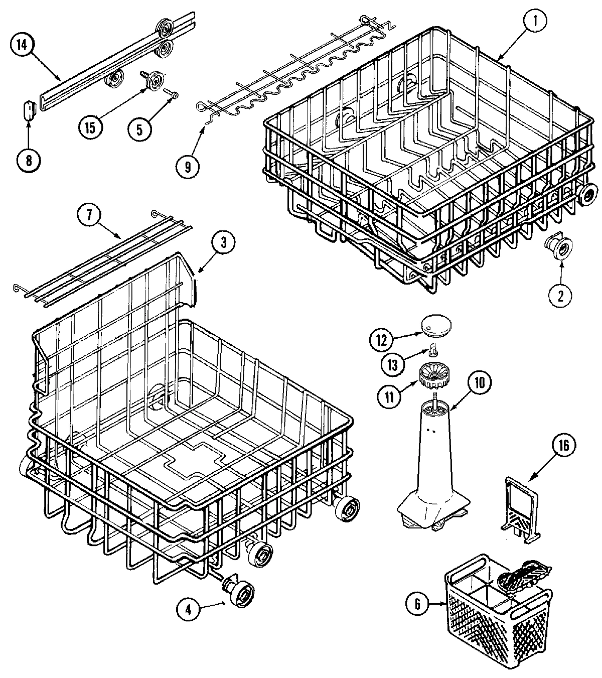06 - TRACK & RACK ASSEMBLY