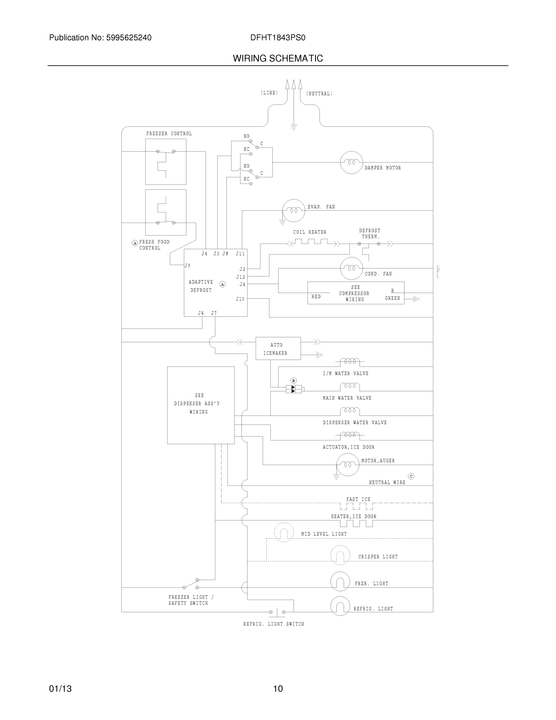 10 - WIRING SCHEMATIC