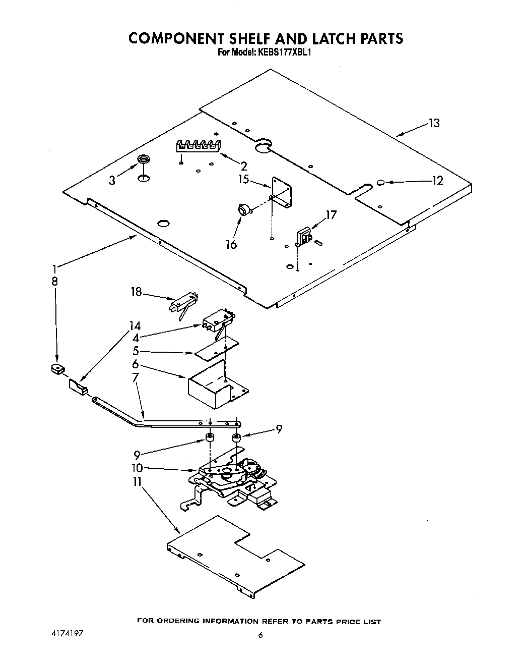 04 - COMPONENT SHELF AND LATCH