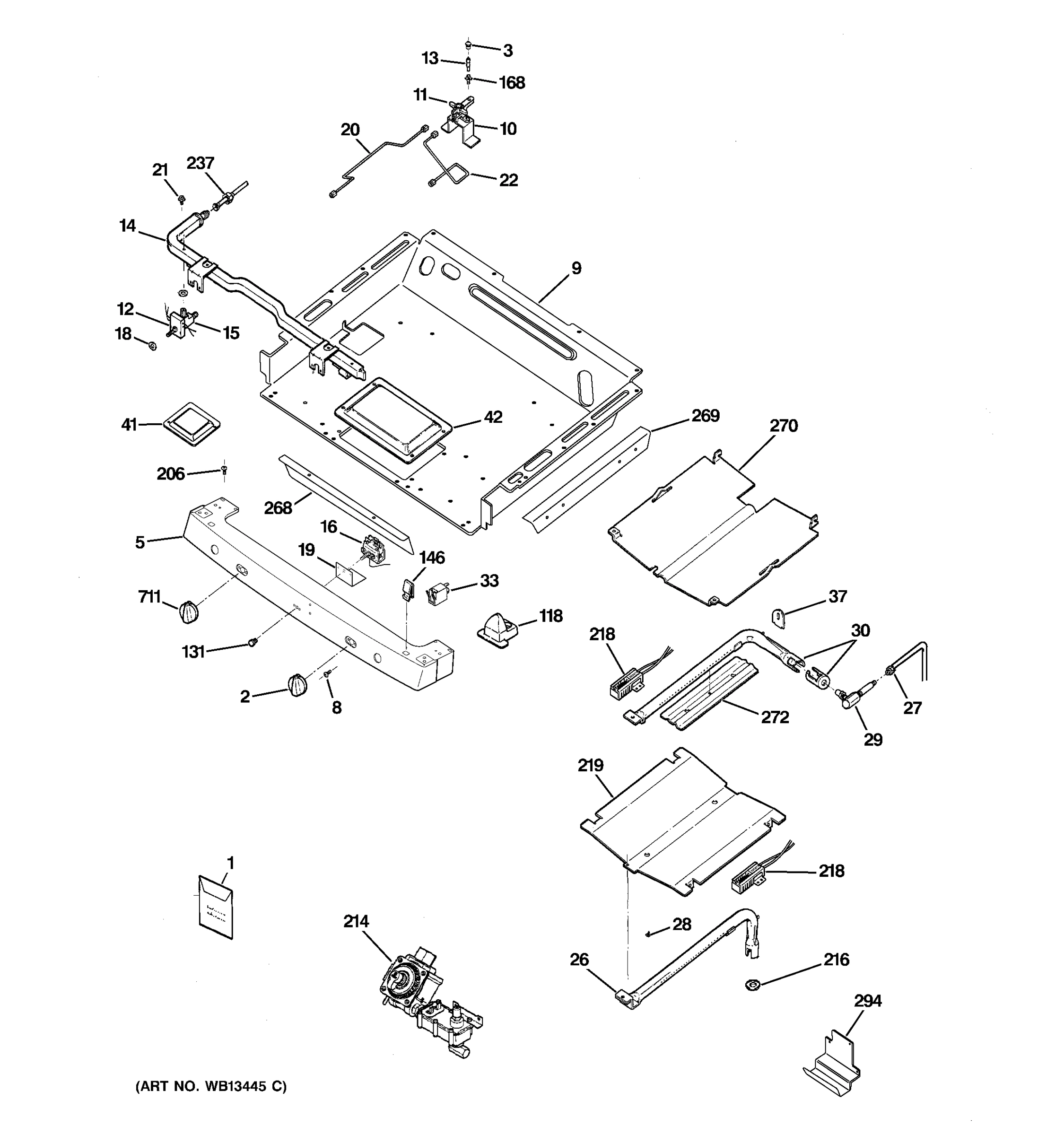 GAS & BURNER PARTS