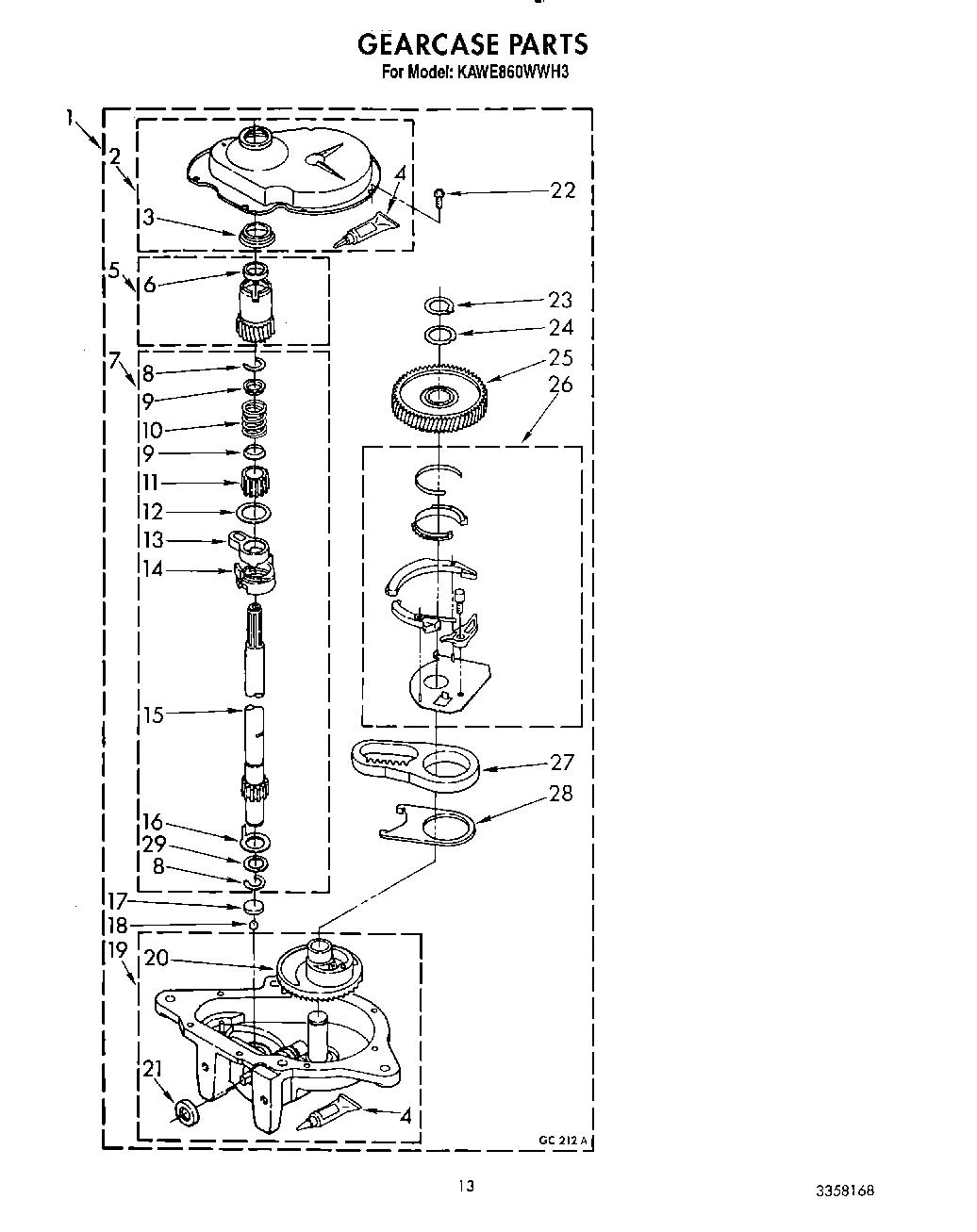 10 - GEARCASE