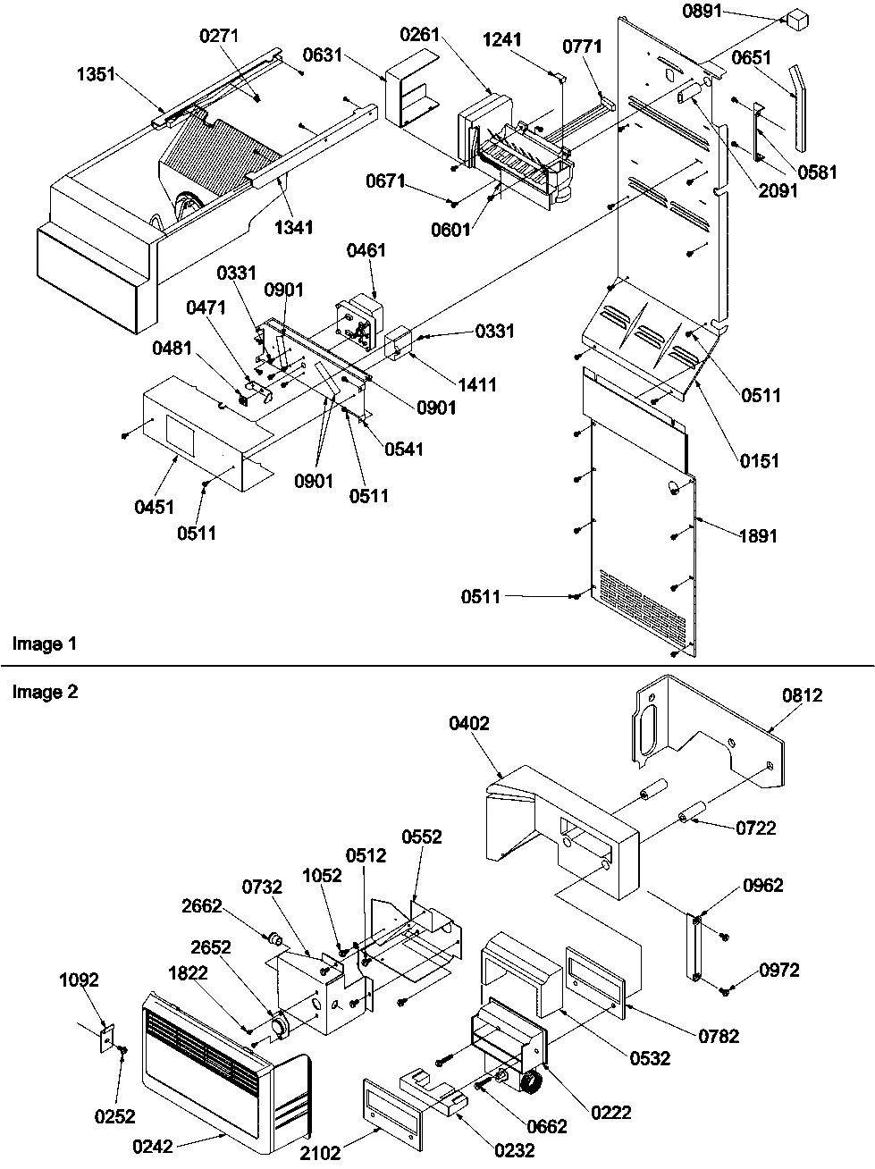 09 - ICE MAKER/CONTROL ASSY.
