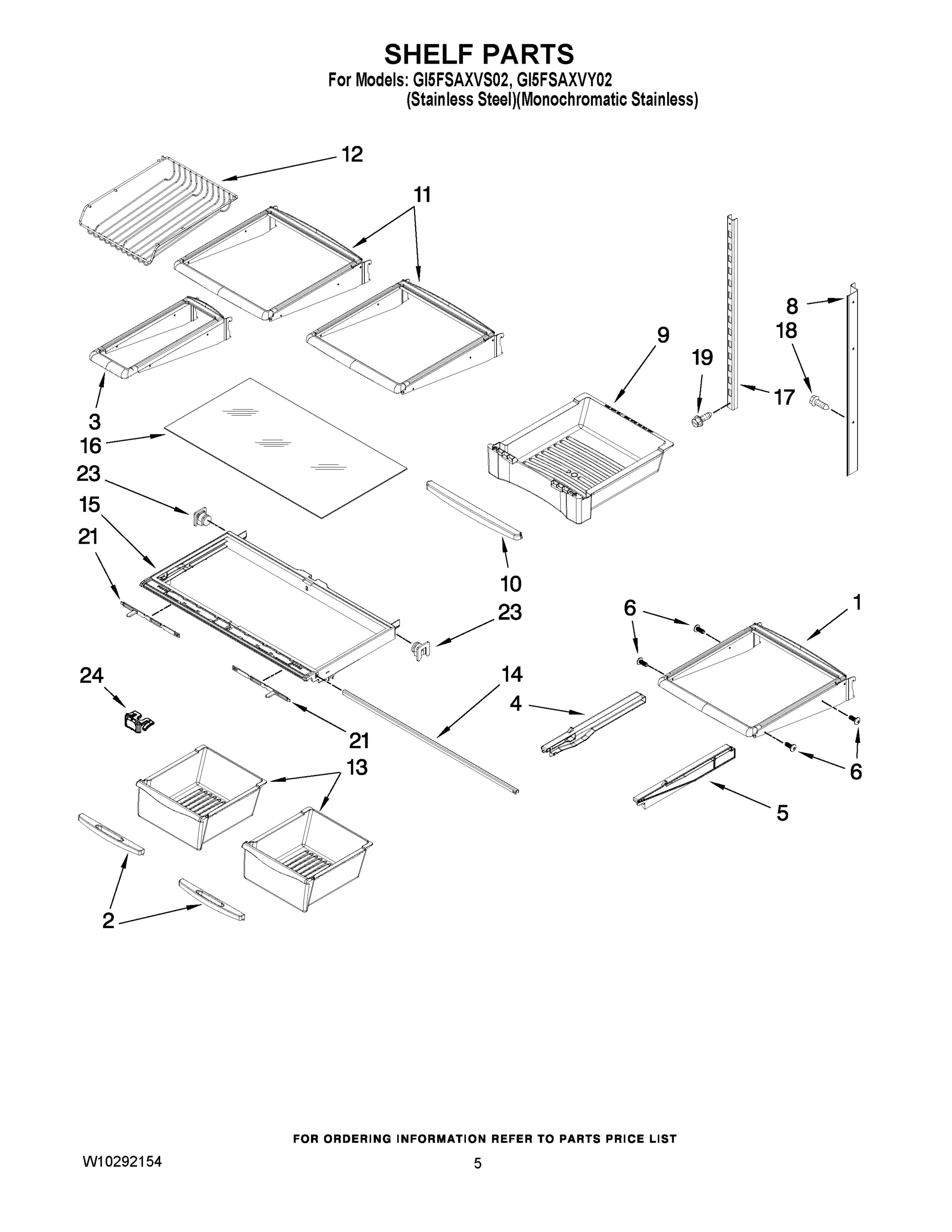 03 - SHELF PARTS