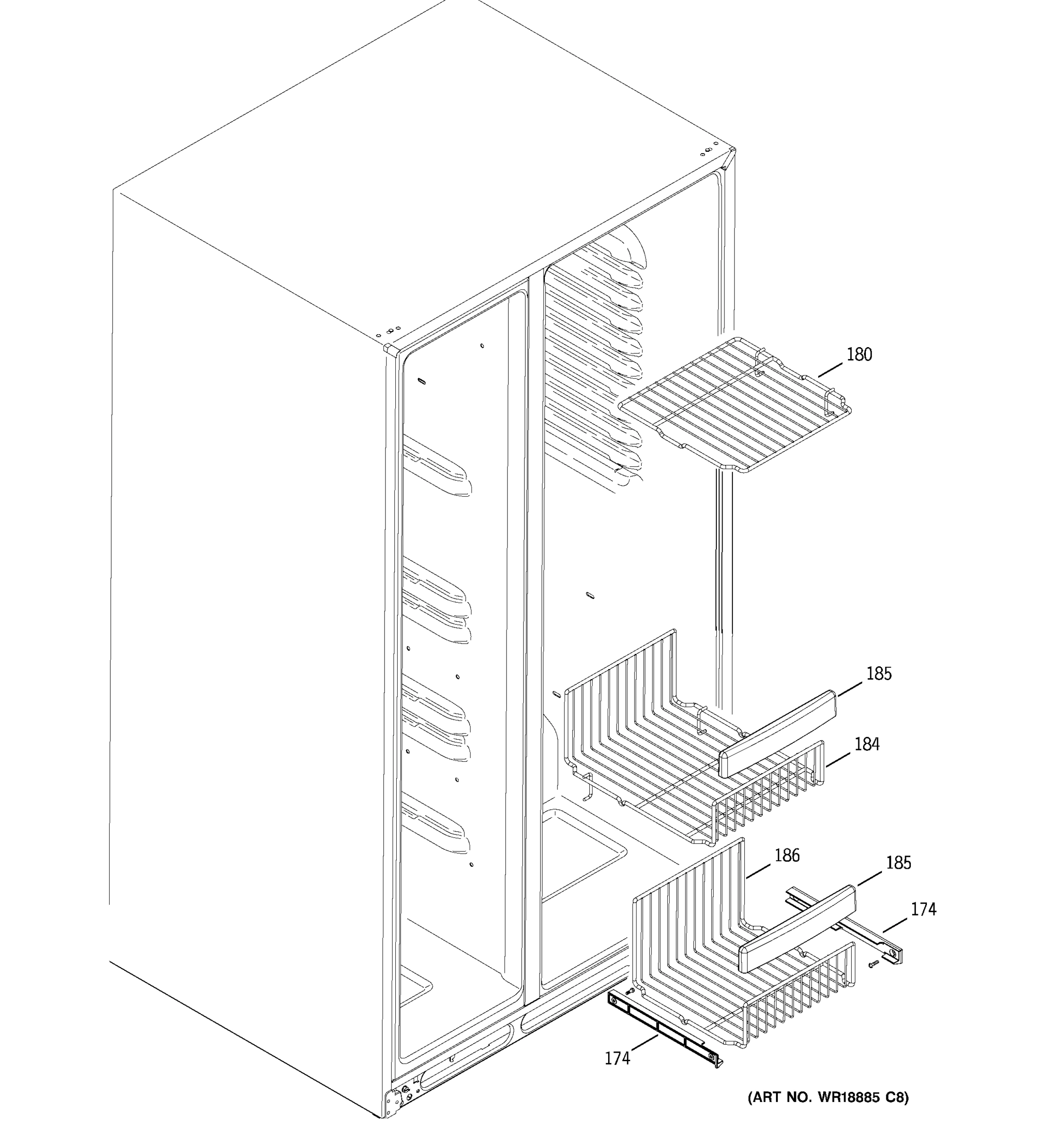 FREEZER SHELVES