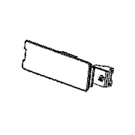 WR55X32072 GE Refrigerator White LED Vegetabl